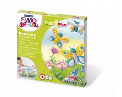 FIMO kids farm&play 'Бабочка', состоящий из 4-ти блоков по 42 гр., уровень сложности 1, арт. 8034 1