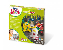 FIMO kids farm&play 'Монстр', состоящий из 4-ти блоков по 42 гр., арт. 8034 11 LZ