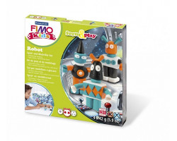 FIMO kids farm&play 'Робот', состоящий из 4-ти блоков по 42 гр., уровень сложности 2, арт. 8034 03