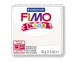 FIMO kids полимерная глина для детей, уп. 42 гр. цвет: белый, арт. 8030-0