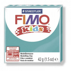 FIMO kids полимерная глина для детей, уп. 42 гр. цвет: бирюзовый, арт. 8030-39
