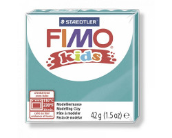 FIMO kids полимерная глина для детей, уп. 42 гр. цвет: бирюзовый, арт. 8030-39