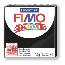 FIMO kids полимерная глина для детей, уп. 42 гр. цвет: черный, арт. 8030-9
