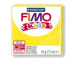 FIMO kids полимерная глина для детей, уп. 42 гр. цвет: желтый, арт. 8030-1