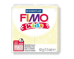 FIMO kids полимерная глина для детей, уп. 42 гр. цвет: перламутровый светло-желтый, арт. 8030-106