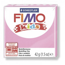 FIMO kids полимерная глина для детей, уп. 42 гр. цвет: розовый, арт. 8030-220