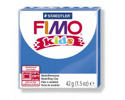 FIMO kids полимерная глина для детей, уп. 42 гр. цвет: синий, арт. 8030-3