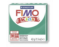 FIMO kids полимерная глина для детей, уп. 42 гр. цвет: зеленый, арт. 8030-5