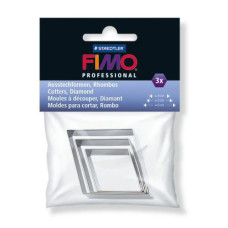 FIMO Professional , набор каттеторов 3 формы,'ромб' арт.8724 04