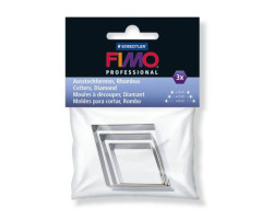 FIMO Professional , набор каттеторов 3 формы,'ромб' арт.8724 04
