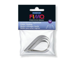 FIMO Professional , набор каттеторов 3 формы,'слеза' арт.8724 07