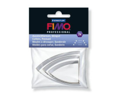 FIMO Professional , набор каттеторов 3 формы,'вымпел' арт.8724 06