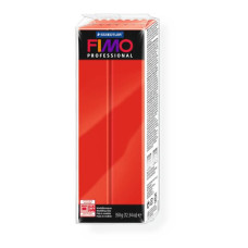 FIMO professional полимерная глина, запекаемая в печке, уп. 350 гр. цв.чисто-красный, арт. 8001-200