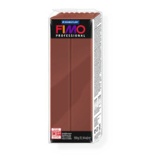 FIMO professional полимерная глина, запекаемая в печке, уп. 350 гр. цв.шоколад, арт. 8001-77