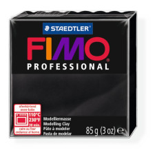 FIMO professional полимерная глина, запекаемая в печке, уп. 85 гр. цв.черный, арт. 8004-9
