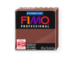 FIMO professional полимерная глина, запекаемая в печке, уп. 85 гр. цв.шоколад, арт. 8004-77