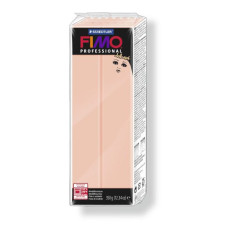 FIMO Proffesional doll art Пластика для изгот кукол 350г блок, полупрозрачный розовый, арт.8028-432