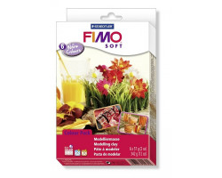 FIMO Soft комплект полимерной глины 'Тёплые цвета', арт. 8023 03