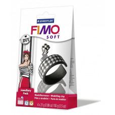 FIMO Soft набор для создания украшения 'Черное и белое' арт. 8025 05