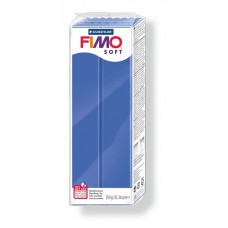 FIMO soft полимерная глина, запекаемая в печке, уп. 350 гр. цвет: блестящий синий арт.8022-33