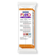 FIMO Soft полимерная глина, запекаемая в печке, уп. 350 гр. цвет: мандарин арт.8022-42