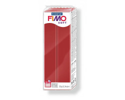 FIMO soft полимерная глина, запекаемая в печке, уп. 350 гр. цвет: рождественский красный арт.8022-2 P