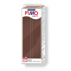FIMO soft полимерная глина, запекаемая в печке, уп. 350 гр. цвет: шоколад, арт.8022-75