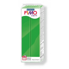FIMO soft полимерная глина, запекаемая в печке, уп. 350 гр. цвет: тропический зеленый арт.8022-53