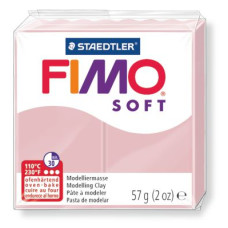 FIMO Soft полимерная глина, запекаемая в печке, уп. 56 гр. цвет: нежно-розовый арт.8020-21