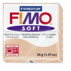 FIMO Soft полимерная глина, запекаемая в печке, уп. 56 гр. цвет: телесный арт.8020-43