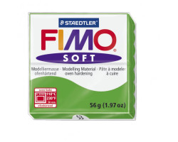 FIMO Soft полимерная глина, запекаемая в печке, уп. 56 гр. цвет: тропический зеленый арт.8020-53