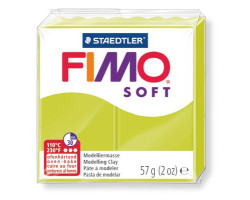 FIMO Soft полимерная глина, запекаемая в печке, уп. 56 гр. цвет: зеленый лайм арт.8020-52