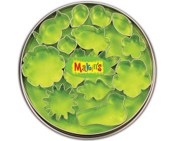 Makins Набор каттеров 'Цветы и листья', 15 шт. арт.37005