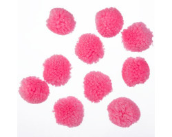Пряжа для вязания Назар-Рус 751 'Помпон Мини' (100% акрил) уп.100 шт цв.003 св.розовый