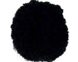 Пряжа для вязания Назар-Рус 751 'Помпон Мини' (100% акрил) уп.100 шт цв.009 черный