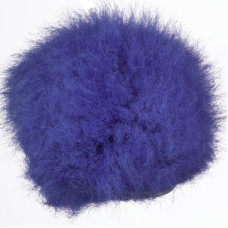 Пряжа для вязания Назар-Рус 'Помпон Меховой' (95%микроакрил,5%полиэстер) уп.9 шт цв.16 синий