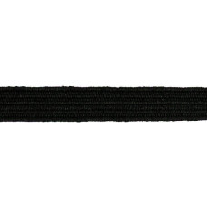 Резинка арт.с39 7-8мм. цв.черный уп.100м