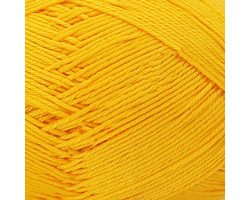 Пряжа для вязания КАМТ 'Бонди' (имп. мерсеризованный хлопок 100%) 10х100гр/270м цв.104 желтый