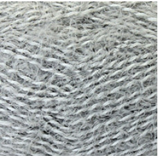 Пряжа для вязания КАМТ 'Хлопок Травка' (хлопок 65%, полиамид 35%) 10х100гр/220м цв.008 серебристый