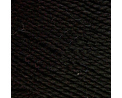 Пряжа для вязания КАМТ 'Премьера' (импортная п/т шерсть 100%) 10х100гр/300м цв.003 черный