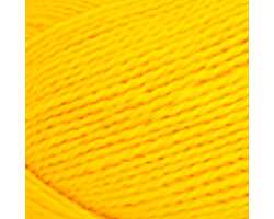 Пряжа для вязания КАМТ 'Премьера' (импортная п/т шерсть 100%) 10х100гр/300м цв.104 желтый
