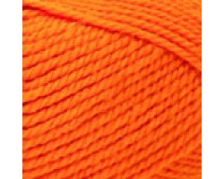 Пряжа для вязания КАМТ 'Пышка' (импортная п/т шерсть 100%) 10х100гр/110м цв.035 оранжевый