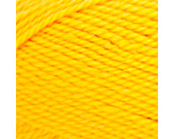 Пряжа для вязания КАМТ 'Пышка' (импортная п/т шерсть 100%) 10х100гр/110м цв.104 желтый