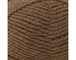 Пряжа для вязания КАМТ 'Пышка' (импортная п/т шерсть 100%) 10х100гр/110м цв.233 кофе