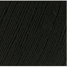 Пряжа для вязания КАМТ 'Шалунья Лайт' (шерсть меринос 55%, акрил 45%) 10х100гр/600м цв.003 черный