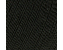 Пряжа для вязания КАМТ 'Шалунья Лайт' (шерсть меринос 55%, акрил 45%) 10х100гр/600м цв.003 черный
