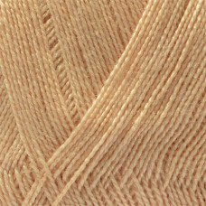 Пряжа для вязания КАМТ 'Шалунья Лайт' (шерсть меринос 55%, акрил 45%) 10х100гр/600м цв.006 светло-бежевый
