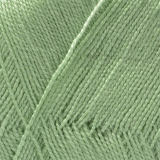 Пряжа для вязания КАМТ 'Шалунья Лайт' (шерсть меринос 55%, акрил 45%) 10х100гр/600м цв.045 зеленое яблоко