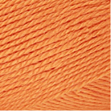 Пряжа для вязания КАМТ 'Соната' (импортная п/т шерсть 50%, акрил 50%) 10х100гр/250м цв.035 оранжевый