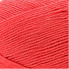 Пряжа для вязания КАМТ 'Соната' (импортная п/т шерсть 50%, акрил 50%) 10х100гр/250м цв.116 коралл неон